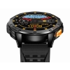 Smartwatch Męski GRAVITY GPS GT24-5 Czarny Pasek Silikonowy + Zielony Pasek Silikonowy
