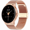 Smartwatch Damski GRAVITY GT12-3 Różowy Pasek Silikonowy + Bransoleta Różowe Złoto