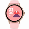 Smartwatch Damski GRAVITY GT12-3 Różowy Pasek Silikonowy + Bransoleta Różowe Złoto