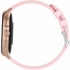 Smartwatch Damski GRAVITY GT12-3 Różowy Pasek Silikonowy + Bransoleta Różowe Złoto