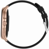 Smartwatch Damski GRAVITY GT12-4 Czarny Pasek Silikonowy + Bransoleta Różowe Złoto
