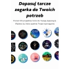 Smartwatch Damski GRAVITY GT12-5 Szary Pasek Silikonowy + Bransoleta Różowe Złoto