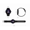 Smartwatch Damski GRAVITY GT12-5 Szary Pasek Silikonowy + Bransoleta Różowe Złoto