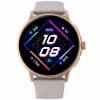 Smartwatch Damski GRAVITY GT12-5 Szary Pasek Silikonowy + Bransoleta Różowe Złoto