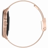 Smartwatch Damski GRAVITY GT12-5 Szary Pasek Silikonowy + Bransoleta Różowe Złoto