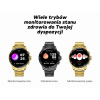 Smartwatch Męski GRAVITY GT16-1 Gold / Złota Bransoleta