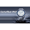 Smartwatch Męski GRAVITY GT16-1 Gold / Złota Bransoleta