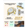 Smartwatch Męski GRAVITY GT16-1 Gold / Złota Bransoleta