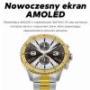 Smartwatch Męski GRAVITY GT16-2 Black / Czarna Bransoleta