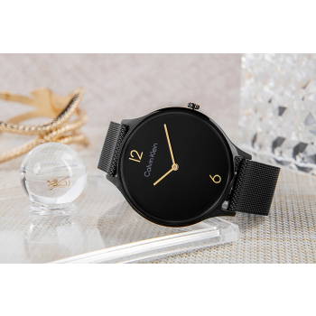 Zegarek Damski CALVIN KLEIN Timeless Mesh 25200004 + BOX