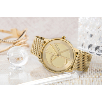 Zegarek Damski CALVIN KLEIN Iconic Mesh 25200034 + BOX