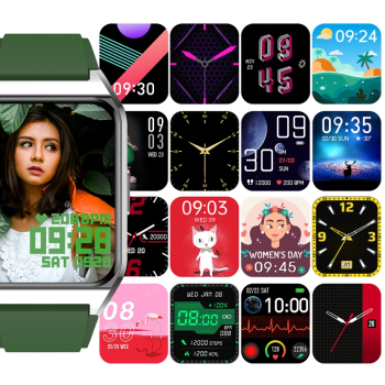 Smartwatch Damski RUBICON RNCE89 Gold Rose SMARUB163