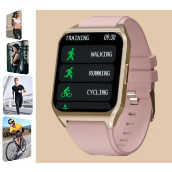 Smartwatch Damski RUBICON RNCE89 Gold Rose SMARUB163