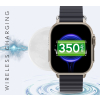 Smartwatch Męski RUBICON RNCF17 Tytan/Black SMARUB268