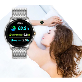 Smartwatch Damski RUBICON RNBE66 Silver SMARUB123