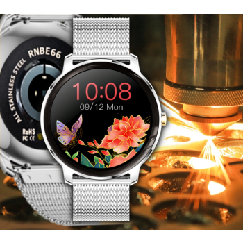 Smartwatch Damski RUBICON RNBE66 Silver SMARUB123