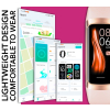 Smartband Damski RUBICON RNCF05 Rose Gold/Berry SMARUB214