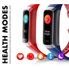 Smartband Damski RUBICON RNCF05 Rose Gold/Berry SMARUB214