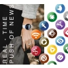 Smartwatch Damski RUBICON RNCF14 Rose Gold/White SMARUB251