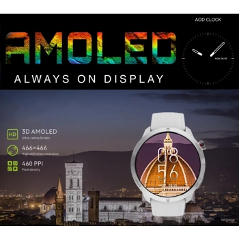 Smartwatch Damski RUBICON RNCF14 Rose Gold/White SMARUB251