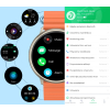 Smartwatch RUBICON RNCF15 Tytan/Black SMARUB259