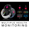 Smartwatch Męski RUBICON RNCF14 Black SMARUB250