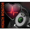 Smartwatch Męski RUBICON RNCF08 Black/Moro SMARUB232