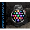 Smartwatch Męski RUBICON RNCF08 Black/Moro SMARUB232