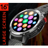 Smartwatch Męski RUBICON RNCF08 Black/Moro SMARUB232