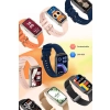 Smartwatch Damski RUBICON RNCF06 Black/Dark Blue SMARUB220