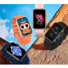 Smartwatch Damski RUBICON RNCF06 Black/Dark Blue SMARUB220