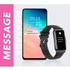 Smartwatch Damski RUBICON RNCF04 Black SMARUB227