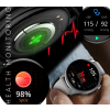 Smartwatch Damski RUBICON RNCF10 Silver/Grey SMARUB238