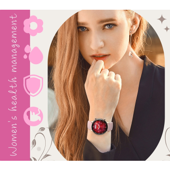 Smartwatch Damski RUBICON RNCF09 Rose Gold/Pink SMARUB234