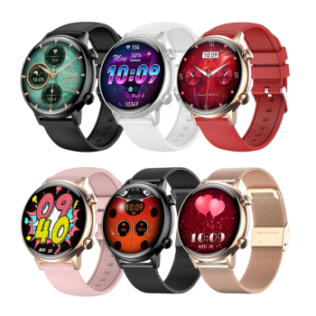 Smartwatch Damski RUBICON RNCF09 Rose Gold/Pink SMARUB234