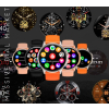 Smartwatch Męski RUBICON RNCF12 Tytan/Orange SMARUB245