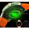 Smartwatch Męski RUBICON RNCF12 Tytan/Orange SMARUB245