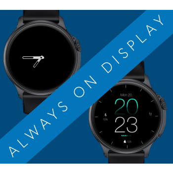Smartwatch Męski RUBICON RNCF12 Tytan/Orange SMARUB245