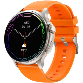Smartwatch Męski RUBICON RNCF12 Tytan/Orange SMARUB245
