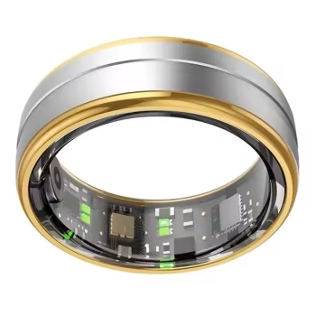 Smart Ring RUBICON R6 Gold/Silver SIZE-8(US) SMARUB321