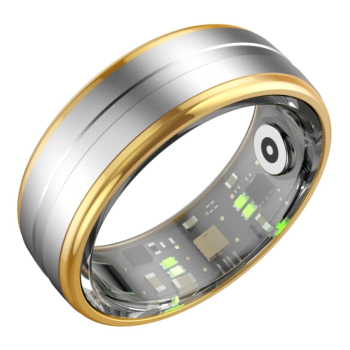 Smart Ring RUBICON R6 Gold/Silver SIZE-12(US) SMARUB329