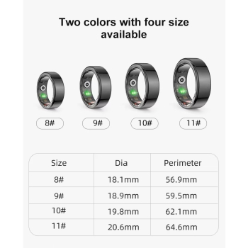 Smart Ring RUBICON R2 Rose Gold SIZE-7(US) SMARUB318
