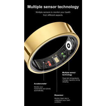 Smart Ring RUBICON R2 Rose Gold SIZE-7(US) SMARUB318