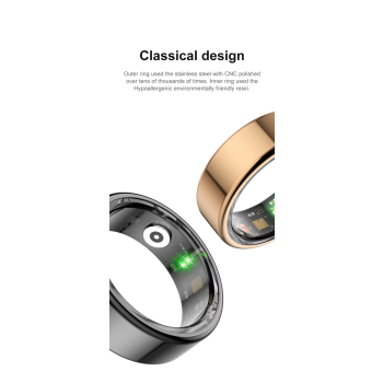 Smart Ring RUBICON R2 Rose Gold SIZE-7(US) SMARUB318