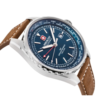 Zegarek Męski SWISS MILITARY HANOWA Afterburn GMT SMWGB0003202 + BOX
