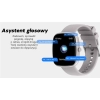 Smartwatch Męski GRAVITY GT18-6 Czarny Pasek Silikonowy + Granatowy Pasek