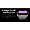 Smartwatch Męski GRAVITY GT18-6 Czarny Pasek Silikonowy + Granatowy Pasek