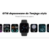 Smartwatch Męski GRAVITY GT18-6 Czarny Pasek Silikonowy + Granatowy Pasek