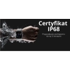 Smartwatch Męski GRAVITY GT18-6 Czarny Pasek Silikonowy + Granatowy Pasek