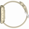 Smartwatch Damski GRAVITY GT18-8 Beżowy Pasek Silikonowy + Biały Pasek